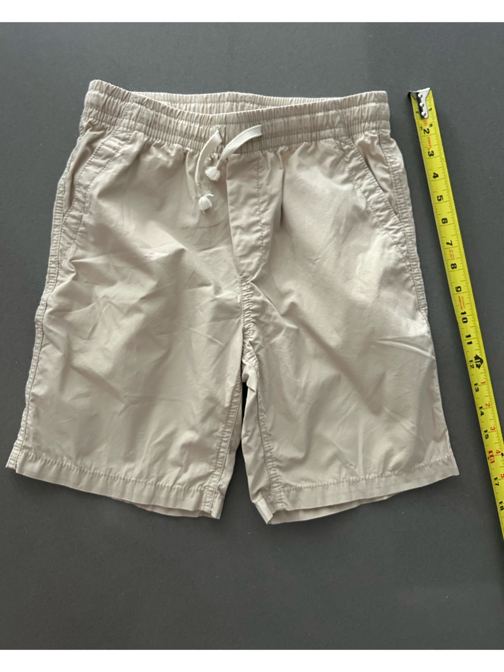 GAP Light Beige Kids Shorts with Drawstring Size 14-16yrs..